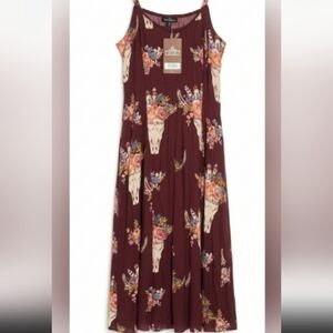 NWT Angie Coastal Cowgirl Maxi Dress